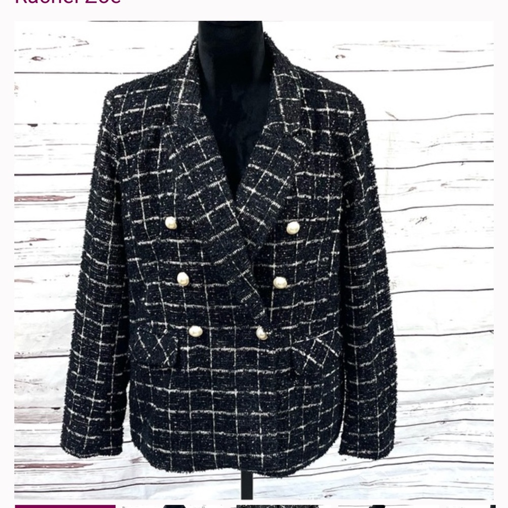 Rachel Zoe Tweed Blazer